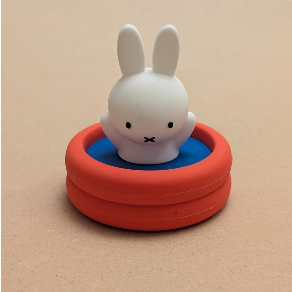 Miffy Doing Things Blind Box Confirmed Taking a Dip Swimming Pool Mini Figurine